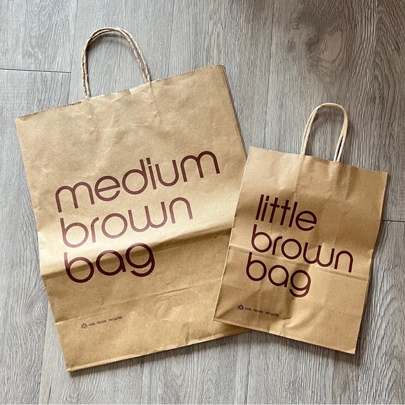 "little brown bag" & "medium brown bag" Bloomingdale's Shopping Gift Bag - Picture 6 of 8